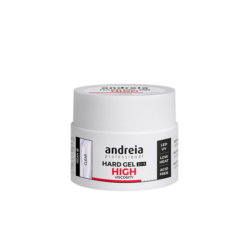 Andreia Gel dur Haute Viscosité Transparent (44grs)