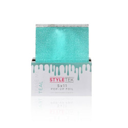 Styletek 5x11 Feuille Pop-up Tease Me Bleu Sarcelle (500 feuilles)