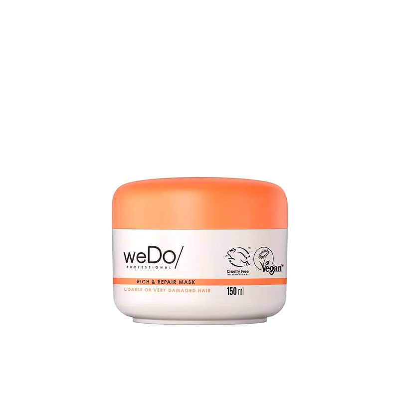 Wedo Masque Riche & Réparateur Cheveux Épais ou Très Abîmés (150ml)