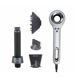 Eolux Sèche-cheveux Ionique Brushless Blanc Eolux 1500w Set (EX02WHT Plus)