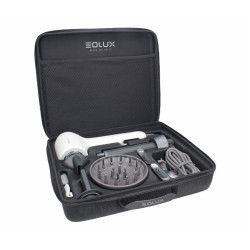 Eolux Sèche-cheveux Ionique Brushless Blanc Eolux Professionnel Set (EX04WHT Plus)