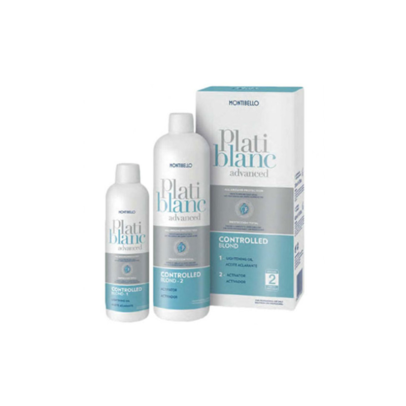 Montibel·lo Platiblanc Color Contrôle blanchiment contrôlée (Treatment + Activador) (200 ml+ 400ml) Montibel·lo Platiblanc Color Contrôle blanchiment contrôlée (Treatment + Activador) (200 ml+ 400ml)