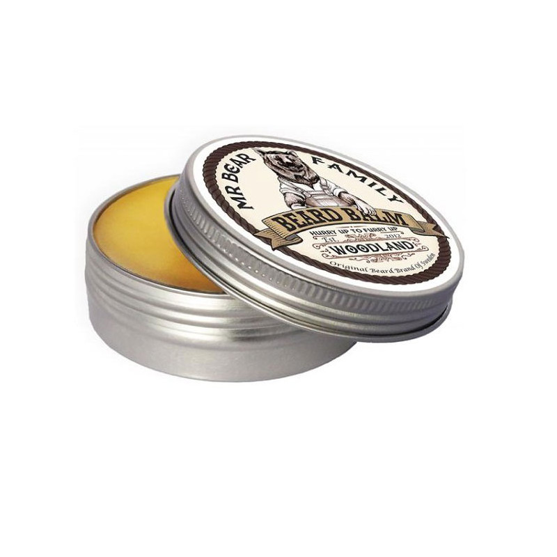 Mr Bear Family Beard Balm Woodland Baume Barbe (60ml) Mr Bear Family Beard Balm Woodland Baume Barbe (60ml)