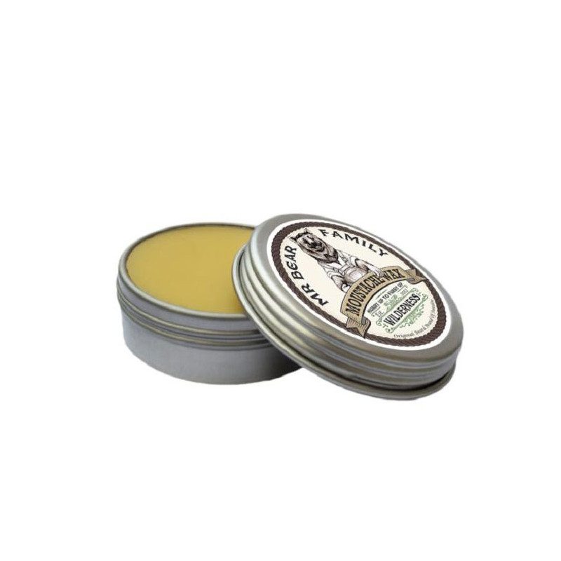 Mr Bear Family Moustache Wax Wilderness Cire Moustache (30ml) Mr Bear Family Moustache Wax Wilderness Cire Moustache (30ml)