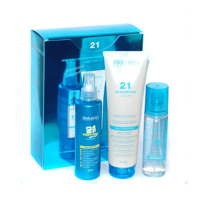 Salerm 21 Pack Silk Protein 3 Produits