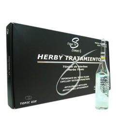 Simone G. 25 Anti-Caspa Herby Tratamiento en Ampollas (10x15ml)
