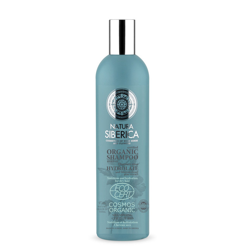 Natura Sibérica Shampooing Cheveux Secs Nutrition et Hydratation (400ml)