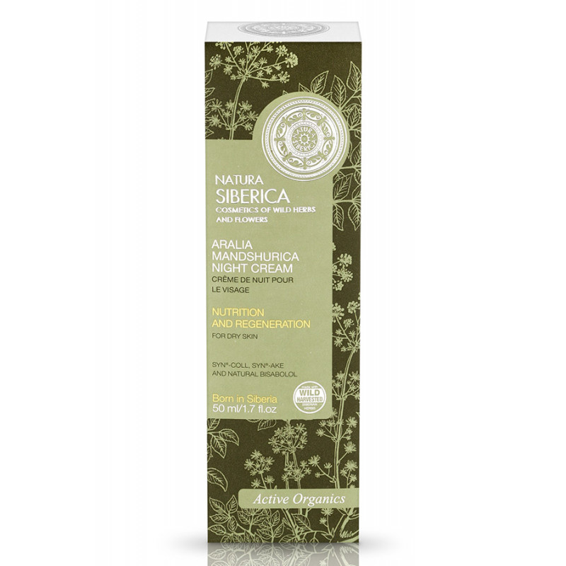 Natura Siberica Crème de Nuit Nutrition et Réparation (50ml)