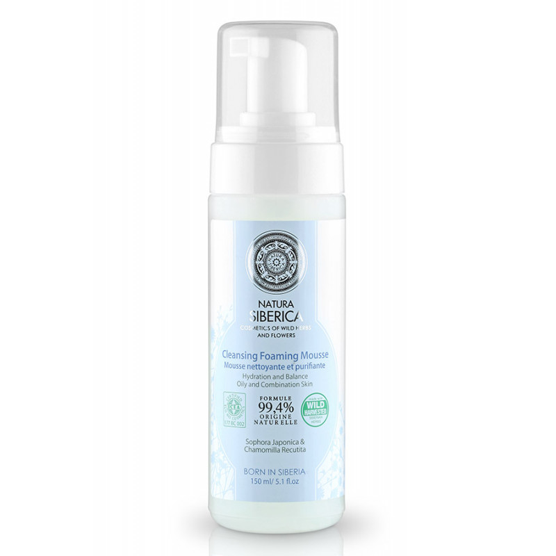 Natura Siberica Mousse Limpiador Espumoso Piel Grasa/Mixta (150ml)