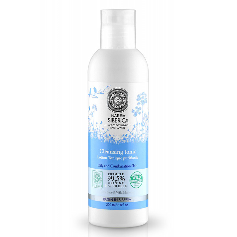 Natura Siberica Tónico Limpiador Pile Grasa/ Mixta (200ml)