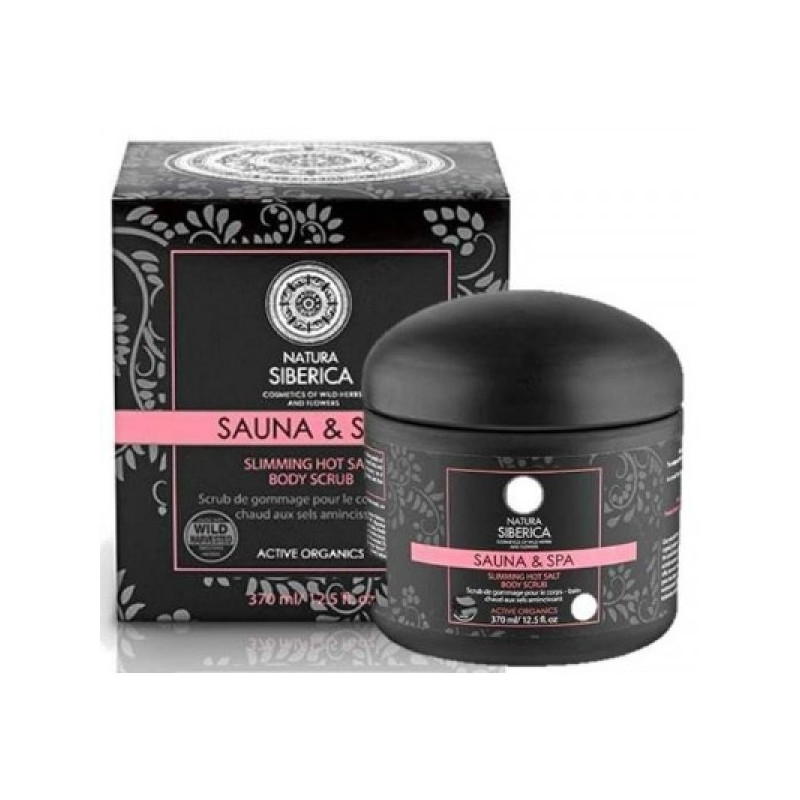 Natura Siberica Sauna & Spa Peeling Caliente Coporal a Base de Sal Anticelulítico (370ml)