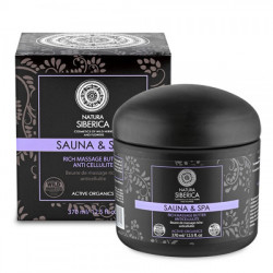 Natura Siberica Sauna & Spa Manteca Espesa de Masaje Anticelulítica (370ml)