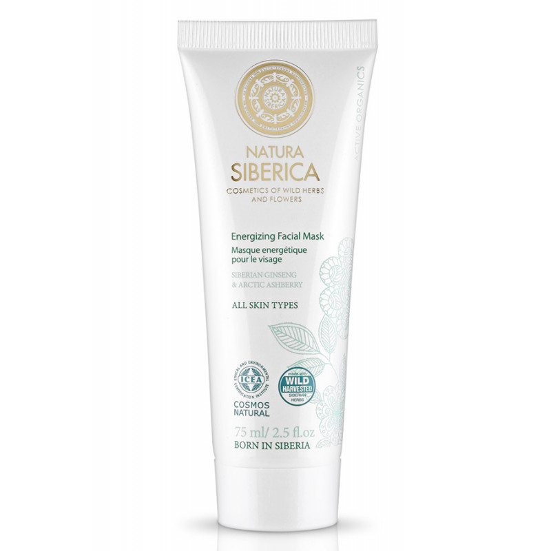 Natura Siberica Masque Énergisant Pour le Visage (75ml)