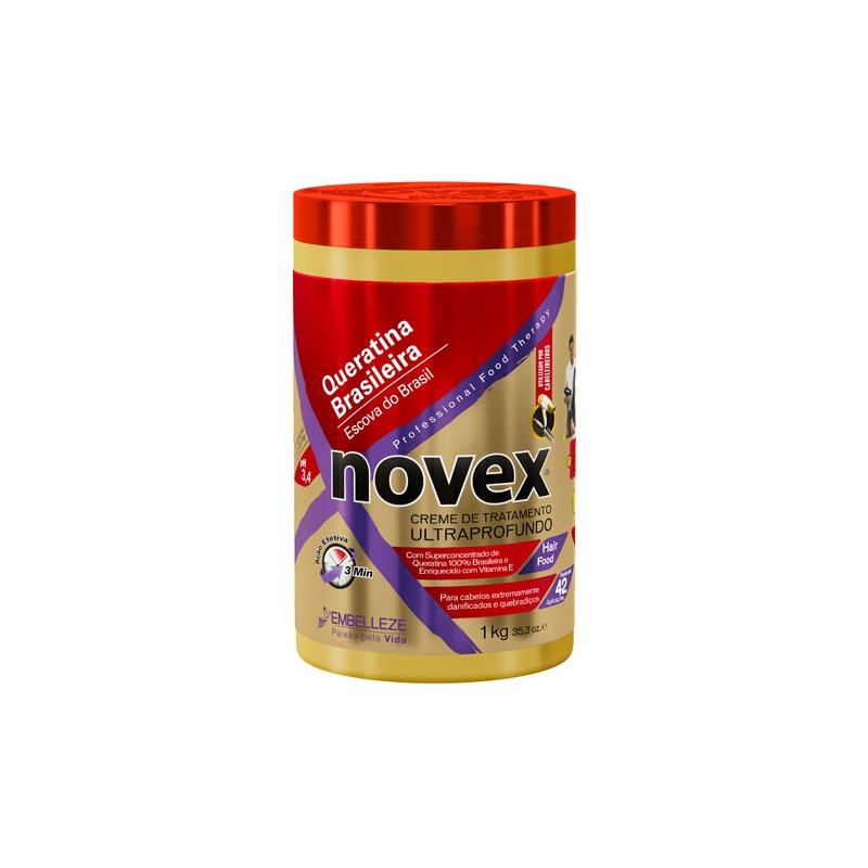 Embelleze Novex Queratina Brasileña Crème de Traitement