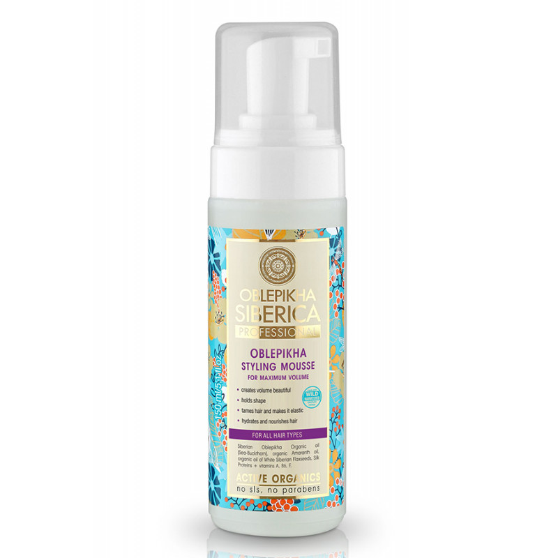 Natura Siberica Oblepikha Mousse à L'argousier Volume Maximal (150ml)