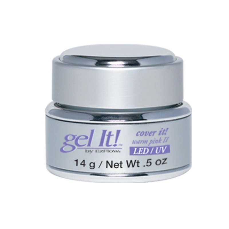 Ez Flow Gel Cover It! Led/Uv Rose Chaud ll Ez Flow Gel Cover It! Led/Uv Rose Chaud ll