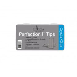 Ez Flow  Perfection II Tips Crystal Clear (100Uds)