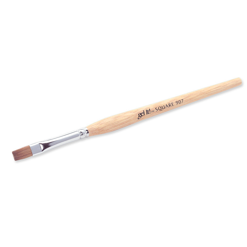 Ez Flow Gel It! Square Brush 907 (1Ud) Ez Flow Gel It! Square Brush 907 (1Ud)