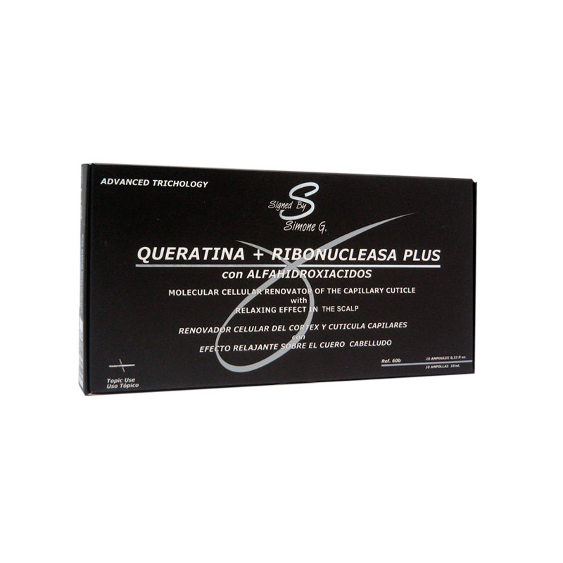 Simone G. 60B Queratina + Ribonucleasa Plus (10x10ml)
