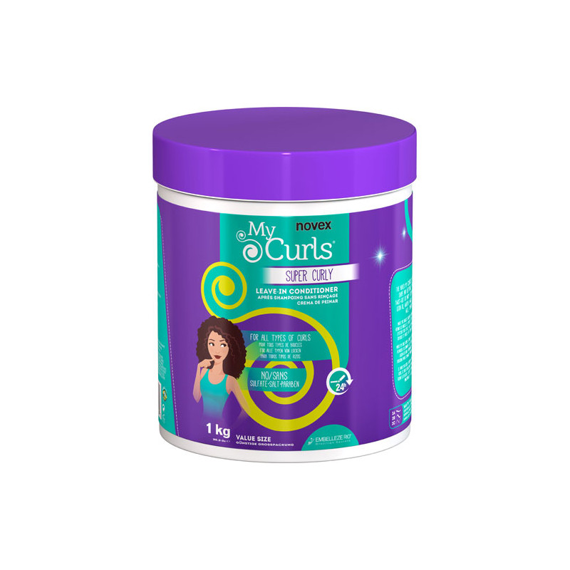 Embelleze Novex My Curls Super Curly Après-Shampooing Sans Rinçage (1Kg) Embelleze Novex My Curls Super Curly Après-Shampooing Sans Rinçage (1Kg)