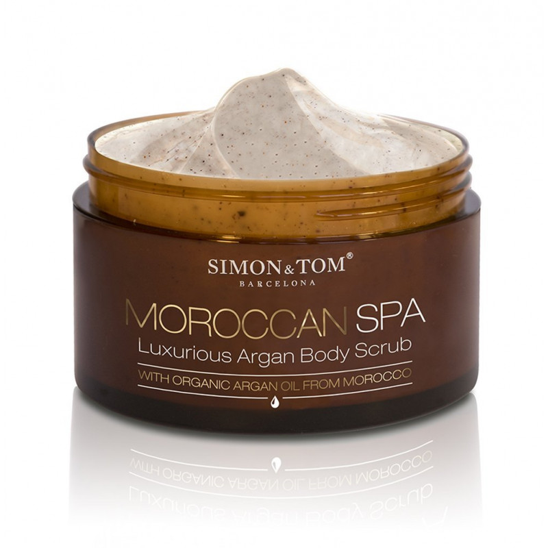 Simon & Tom Moroccan Spa Gommage corps à l'huile d'Argan(200ml) Simon & Tom Moroccan Spa Gommage corps à l'huile d'Argan(200ml)