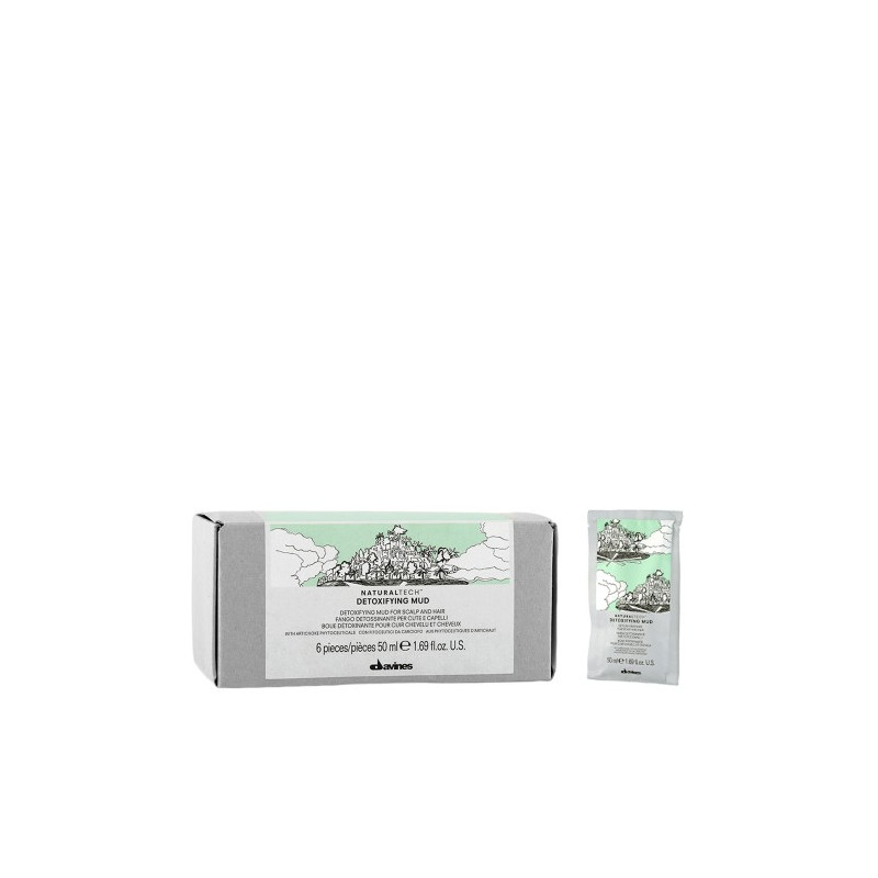 Davines Naturaltech Detoxifying Mud (6x50ml)