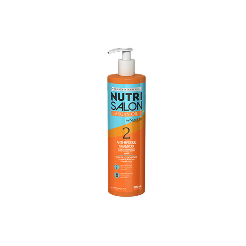 Embelleze Novex Nutri Salon Shampooing anti-résidus d'huile d'argan 2 (500ml) Embelleze Novex Nutri Salon Shampooing anti-résidus d'huile d'argan 2 (500ml)