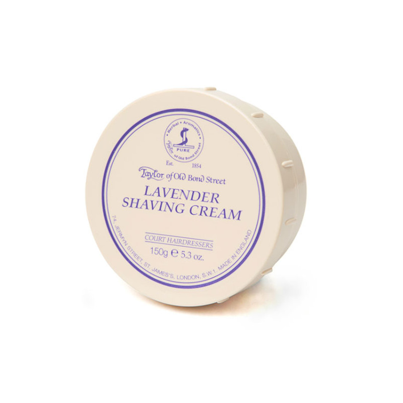 Taylor of Old Bond Street Lavande Crème à Rraser (150g) Taylor of Old Bond Street Lavande Crème à Rraser (150g)