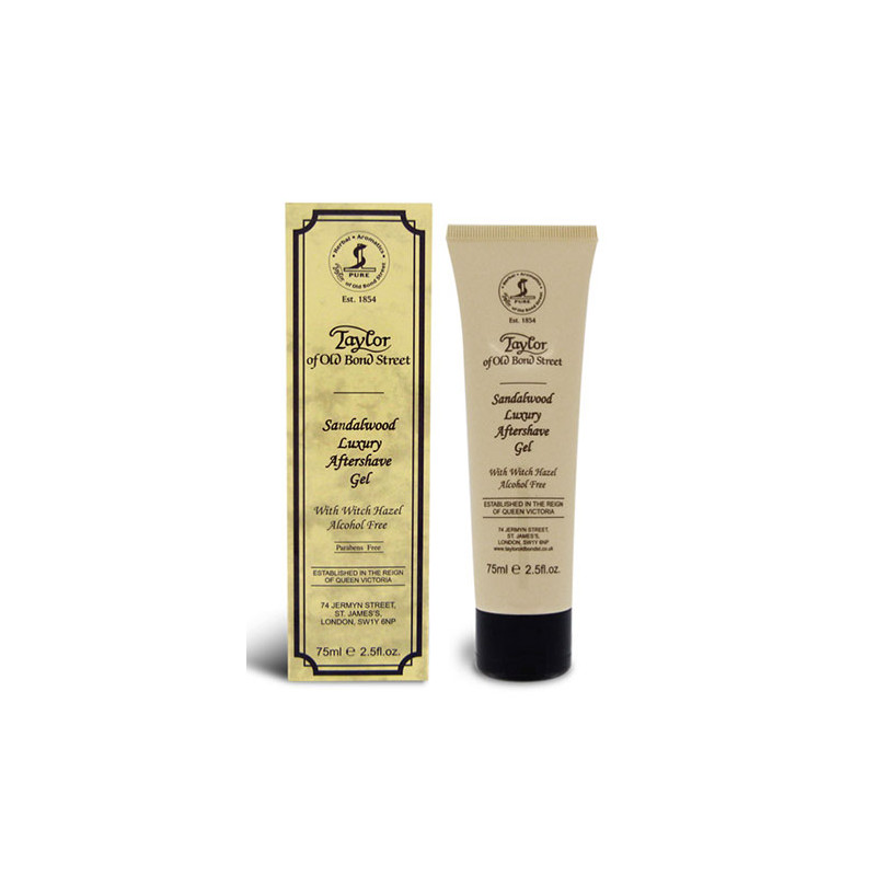 Taylor of Old Bond Street Après Rasage en Gel de Tube de Sandale (75ml) Taylor of Old Bond Street Après Rasage en Gel de Tube de Sandale (75ml)
