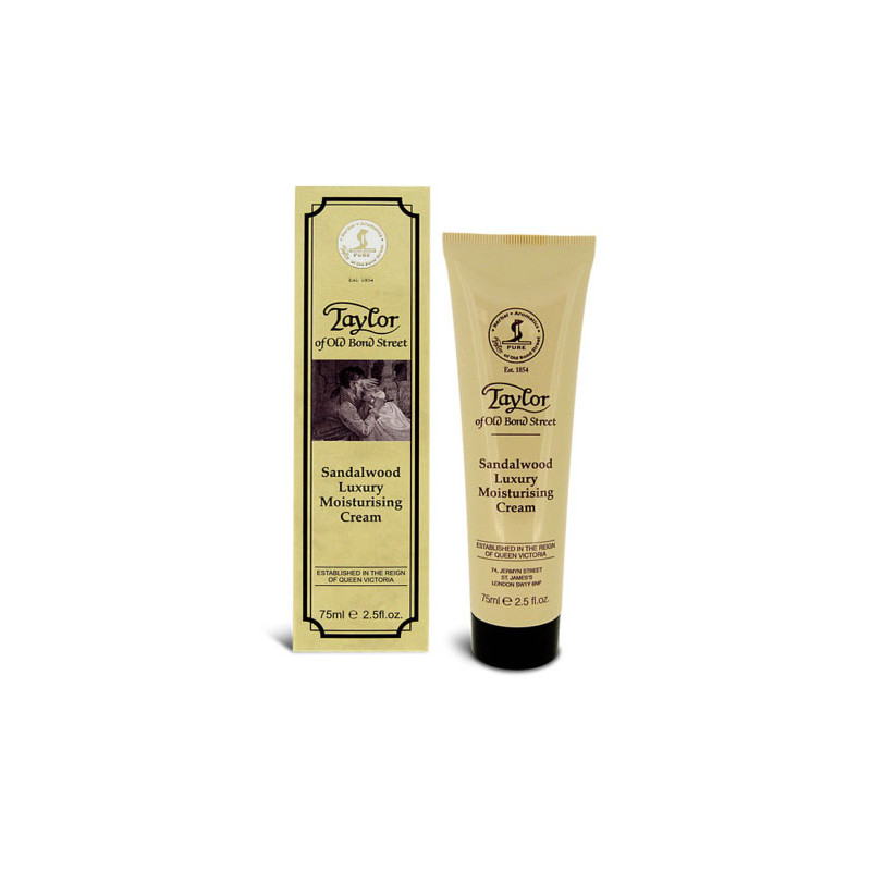 Taylor of Old Bond Street Crème hydratante au bois de santal (75ml) Taylor of Old Bond Street Crème hydratante au bois de santal (75ml)
