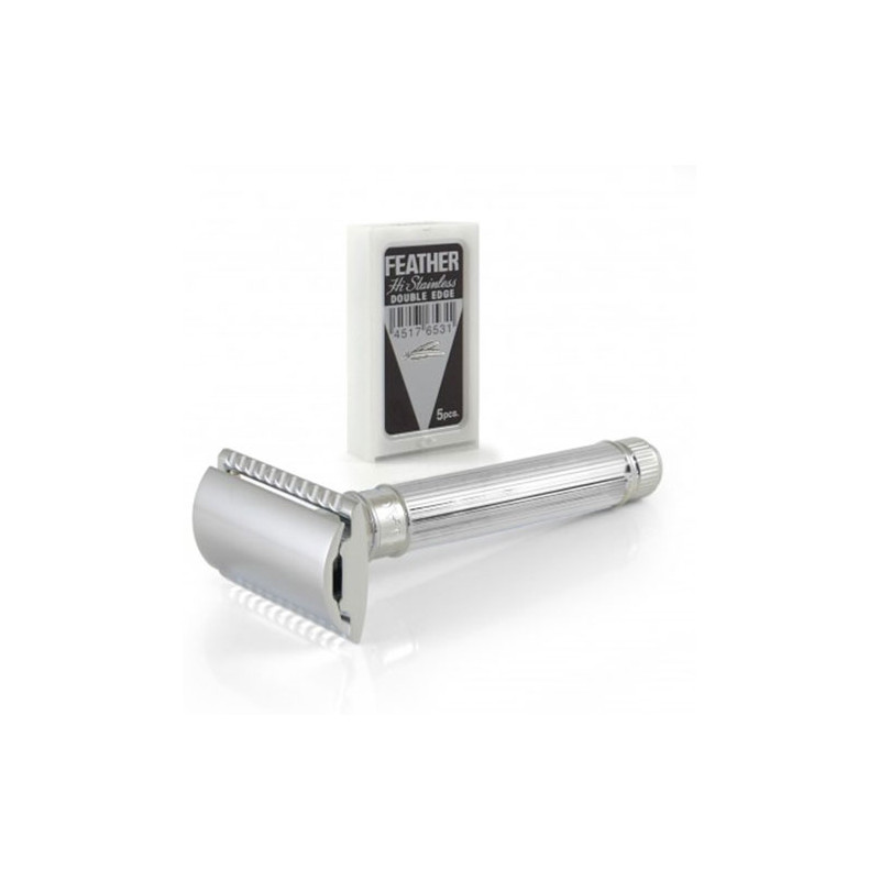 Edwin Jagger Razor Classique Rasoir Chrome Shine