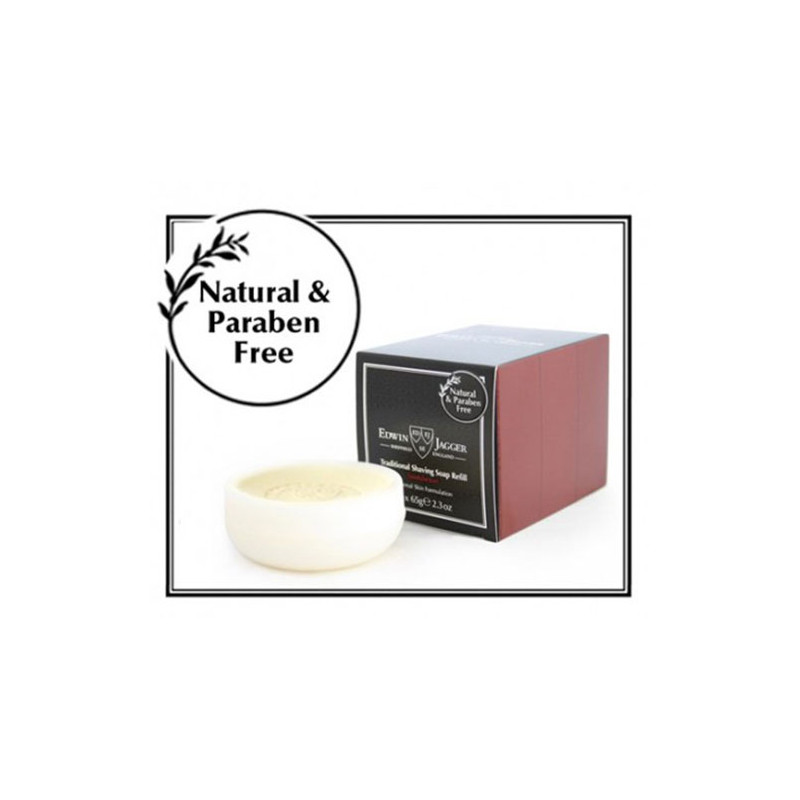 Edwin Jagger Pack Savon à raser Recharge Traditionnelle de Bois de Santal (3x65gr) Edwin Jagger Pack Savon à raser Recharge Traditionnelle de Bois de Santal (3x65gr)