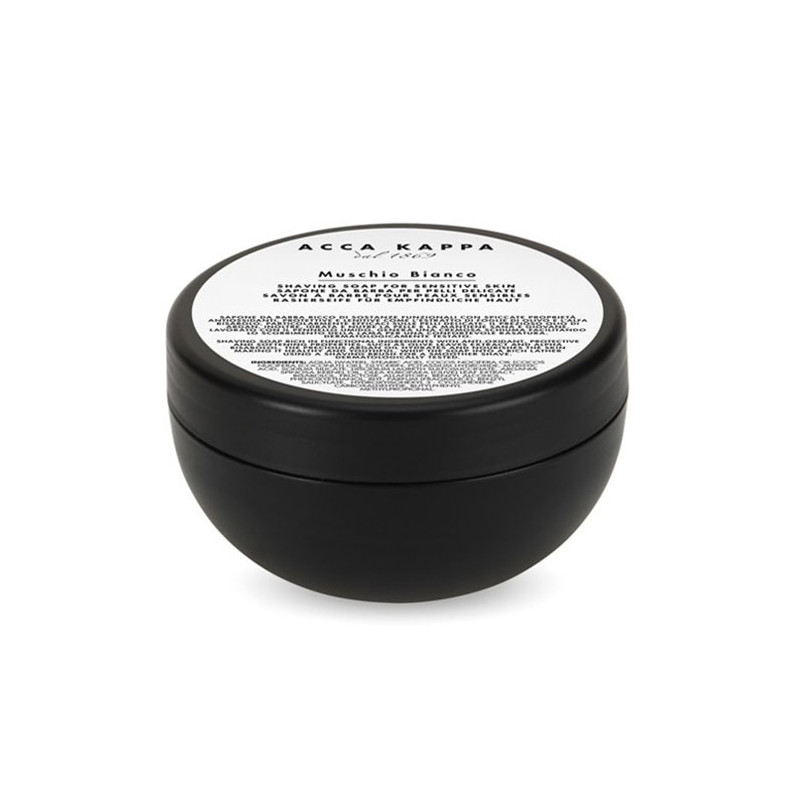 Acca Kappa Savon de rasage Mousse blanche Sensible Skin (200gr)