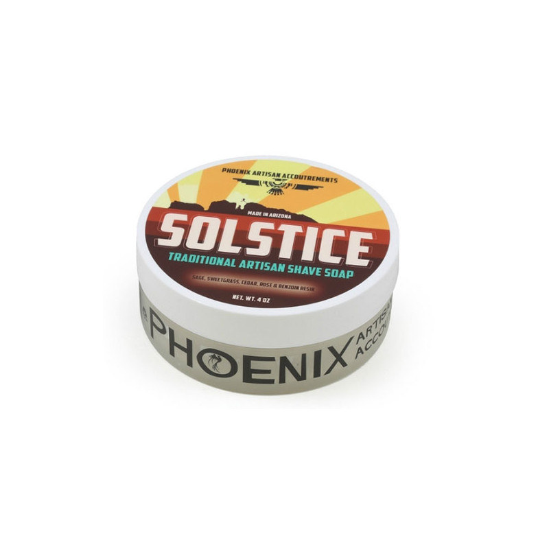 Phoenix Artisan Accoutrements Solstice Savon à raser (114gr)