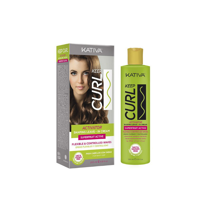 Kativa Keep Curl Activator Leave In Cream (200ml) Kativa Keep Curl Activator Leave In Cream (200ml)
