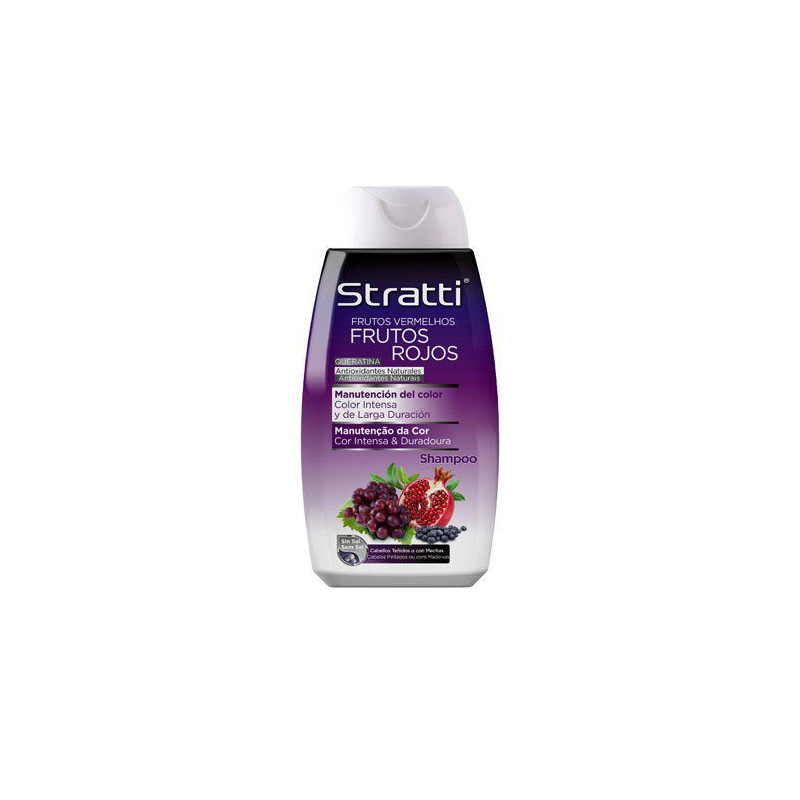 Stratti Fruits Rouges & Kératine Shampooing (400ml)
