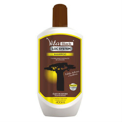 VitaBlack Loc System Curls Shampooing (400ml)