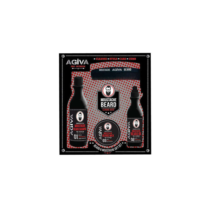 Agiva Beard & Moustache Gift Set