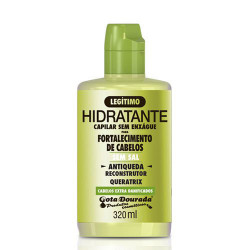 Gota Dourada Queratrix Crème à Peigner Anti-chute Sans Sel(320ml)
