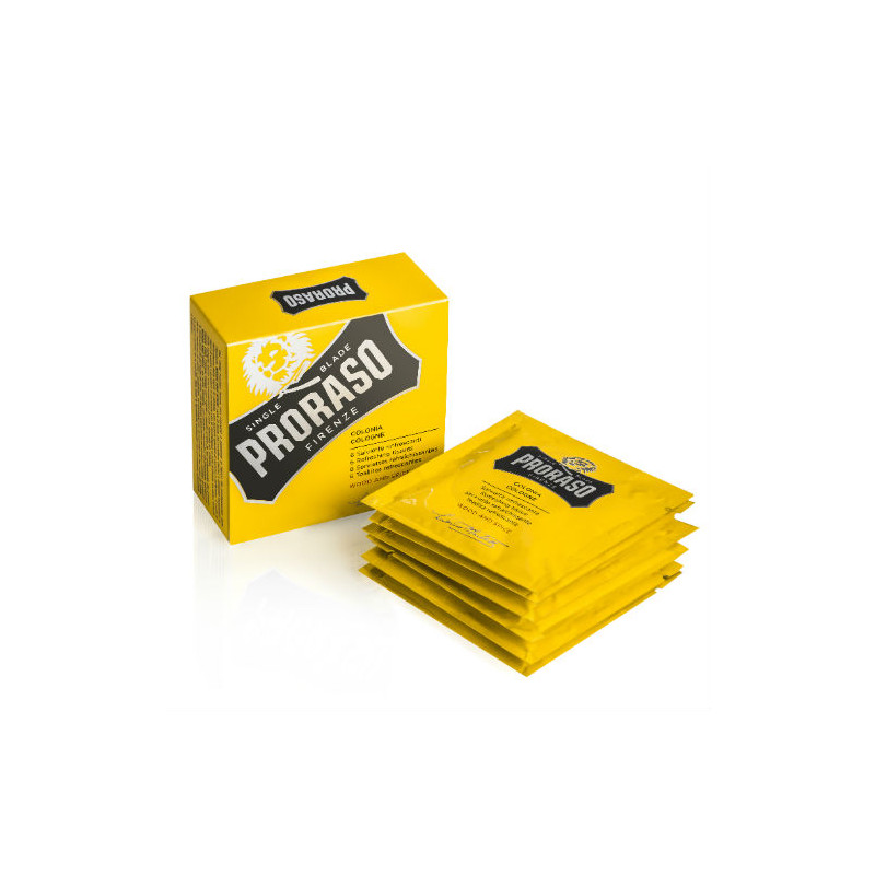 Proraso Ligne Jaune Lingettes Rafraîchissantes (6unds) Proraso Ligne Jaune Lingettes Rafraîchissantes (6unds)