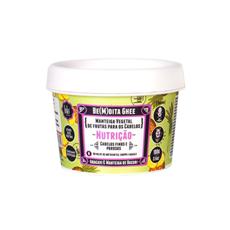 Lola Cosmetics Be (M) Dita Ghee Masque Nutrition Abacaxi e Manteiga de Bacuri Lola Cosmetics Be (M) Dita Ghee Masque Nutrition Abacaxi e Manteiga de Bacuri