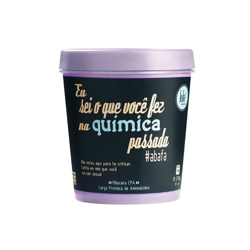 Lola Cosmetics Eu Sei o Que Você Fez Quimica Passada Masque (230gr) Lola Cosmetics Eu Sei o Que Você Fez Quimica Passada Masque (230gr)