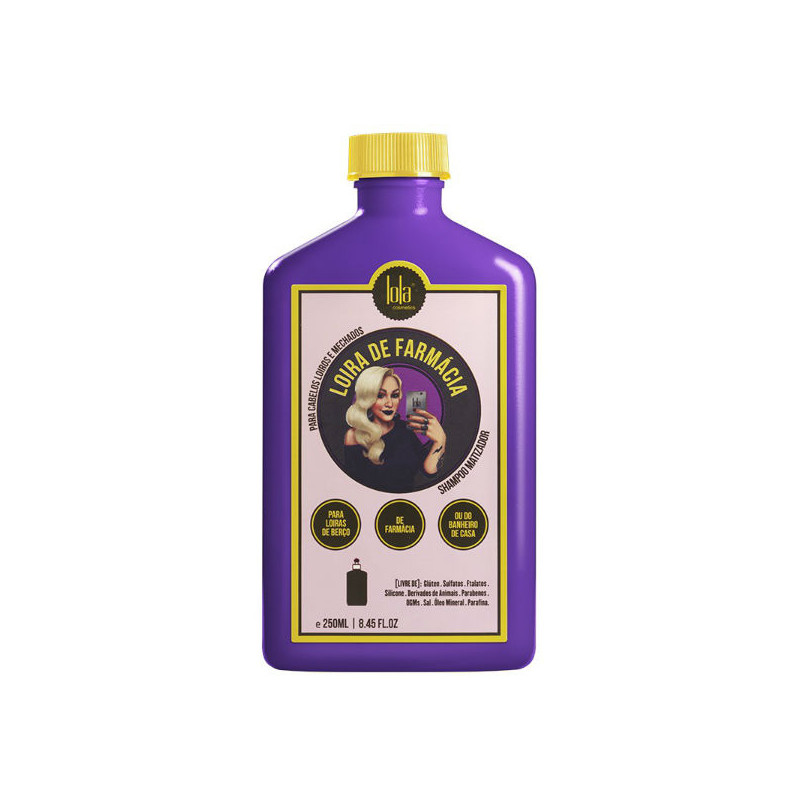 Lola Cosmetics Loira de Farmacia Shampooing Matizador (250ml) Lola Cosmetics Loira de Farmacia Shampooing Matizador (250ml)