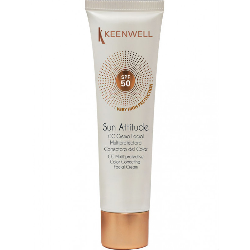 Keenwell Solaire Crème Faciale Multi-Protectrice Correcteur de Couleur SPF50 (60ml) Keenwell Solaire Crème Faciale Multi-Protectrice Correcteur de Couleur SPF50 (60ml)
