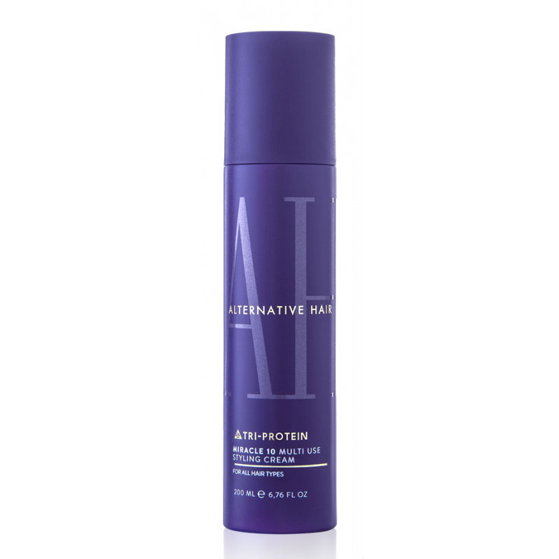 Alternative Hair Tri-Protein Miracle 10 Multi Use Styling Cream (200ml)