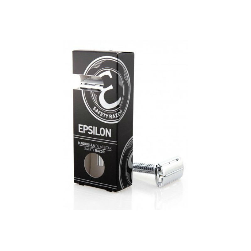 Epsilon Buttlerfly Safety Razor Silver