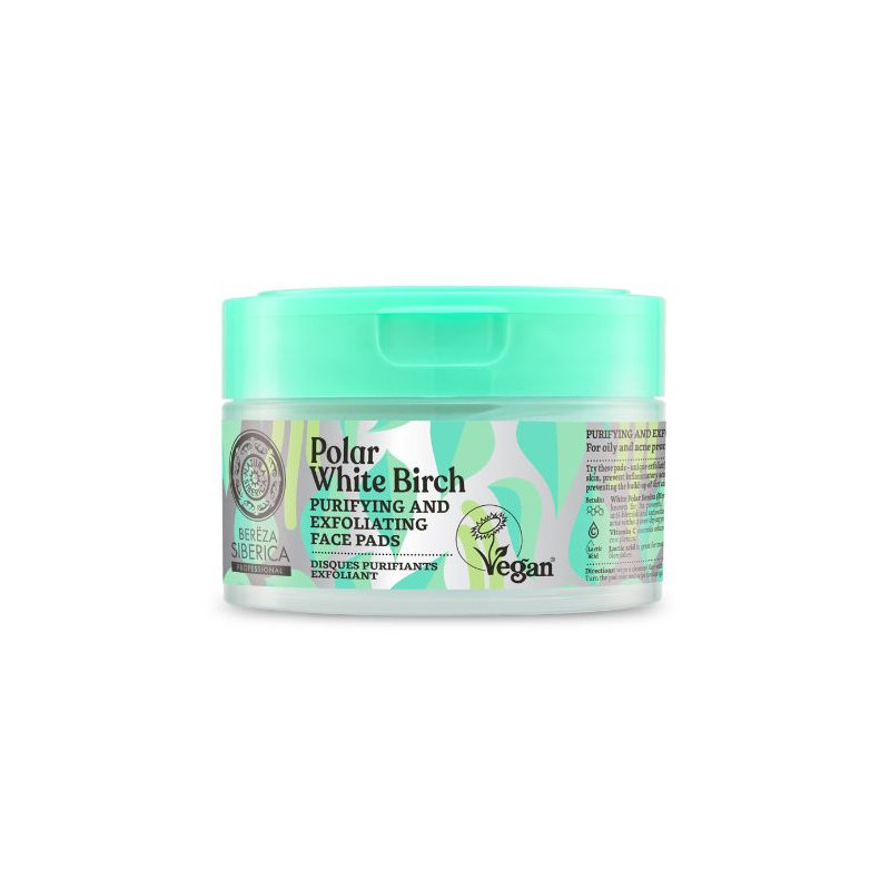 Natura Siberica Berëza Disques Purifiants Exfoliant (20Uds) Natura Siberica Berëza Disques Purifiants Exfoliant (20Uds)