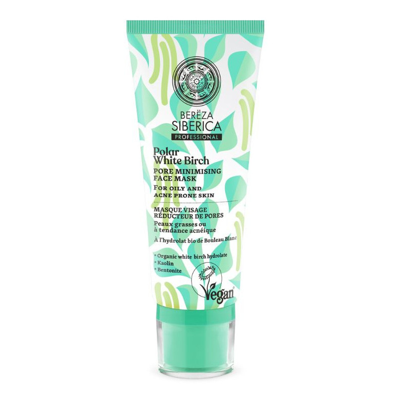 Natura Siberica Berëza Masque Visage Réducteur de Pores (100ml) Natura Siberica Berëza Masque Visage Réducteur de Pores (100ml)