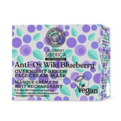 Natura Siberica Blueberry Masque Crème de Nuit Rechargeant (50ml)