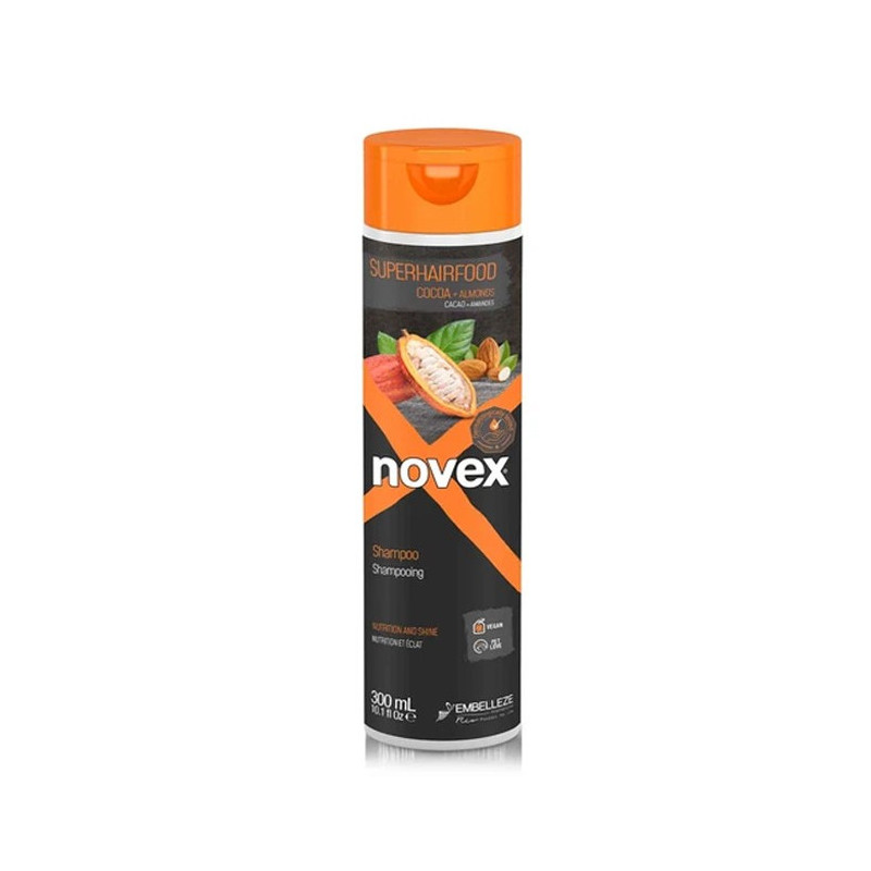 Embelleze Novex SuperHairFood Cacau & Amêndoa Shampooing (300ml) Embelleze Novex SuperHairFood Cacau & Amêndoa Shampooing (300ml)